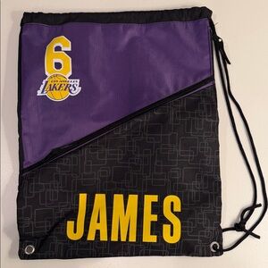 🏀LeBron James Lakers cinch drawstring bag🏀